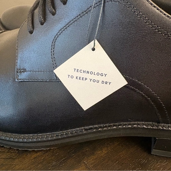 Cole Haan ME Cap Oxford Men's Size 11 Black New With Box Modern Dress Shoe - Picture 12 of 16